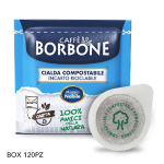 Cialde Ese 44Mm Caffe' Borbone Miscela Nobile Blu Box 120Pz