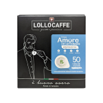 Lollo Caffe' Linea Amore Gusto Sorprendente Decaffeinato Cialde 44Mm Box 50Pz