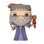 Funko Pop! Harry Potter Albus Dumbledore With Fawkes 10" 48038