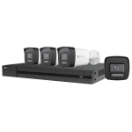 Ezviz Cs-Bw3844 Smart Home Security Kit 1 Nvr X5S 8Ch + 4 Telecamere Wifi H3C 2K