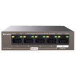 SWITCH TENDA TEG1105PD 5PT LAN GIGABIT PD DESKTOP CON 4P PoE OUT e 1P PoE IN