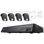REOLINK NVS8-5MB4 (PS2KB02-8) - KIT 4 TELECAMERE P320 + NVR POE 8CH - HDD 2TB