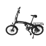 E-BIKE FOLDING SHARP BRNO 20" MOTORE 250W 36V 10AH AUT. FINO A 45KM NERO