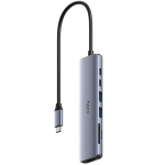 CUDY USB HUB UH407 7-IN-1 USB C HUB WITH 4K HDMI