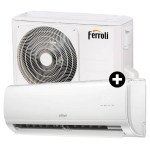 CONDIZIONATORE FERROLI GIADA S 12000 BTU A++/A+ (UI+UE) 2CP001MF+2CP001IF