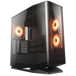 COUGAR CASE MID TOWER FV270 BLK  2*140mm + 2 *120mm ARGB FAN