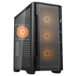 COUGAR CASE MID TOWER UNIFACE RGB BLK 3*120+120mm ARGB FAN