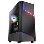 COUGAR CASE MID TOWER MX360 RGB LED STRIP & 120mm FAN