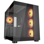 COUGAR CASE MID TOWER CUBE FV 150 RGB BLK D.CHAMBER 3*120+120mm ARGB FAN