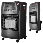 STUFA A GAS GPL CON REGOLATORE BOXER FLEX AR383F RICHIUDIBILE INFRAROSSI A 3 LIV