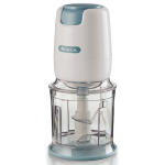 TRITATUTTO ARIETE 0437/01 BREAKFAST BIANCO & CELESTE 400W 4 LAME 2 VEL