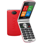 BRONDI MAXI (RED) - TELEFONO CELLULARE CON MAXY DISPLAY