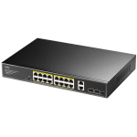 CUDY GS1018PS2 - SWICTH 16-PORT GIGABIT POE+ CON 2 UPLINK GIGABIT PORTS E 2 GIGW