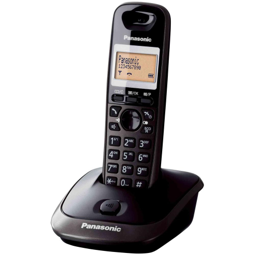 CORDLESS PANASONIC KX-TG2511JTT BLACK - VIVAVOCE - RETROILLUMINATO