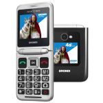 BRONDI AMICO TUO 4G (NERO) - TELEFONO CELLULARE PER ANZIANI