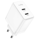 CUDY CHARGER CH40_EU 2-PORT 40W USB-C CHARGER WITH EU PLUG