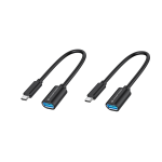 CONCEPTRONIC ABBY11B - ADATTATORE USB-C (M) / USB-A (F) OTG - 20 CM