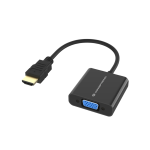 CONCEPTRONIC ABBY20B - ADATTATORE HDMI (M) / VGA (F) - RISOLUZIONE FINO A 1080P