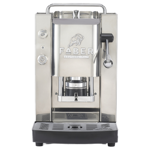 FABER PRO TOTAL INOX ESSENTIAL 3.0 LUCIDO CROMO - MACCHINA PER CAFFE' - ELETTROVALVOLA E TERMOSTATO 95