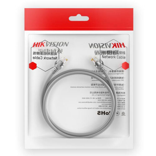HIKVISION DS-1NP6UEC0-GR-0,5MT - CAVO LAN CAT6 U/UTP - 0,5M - GREY