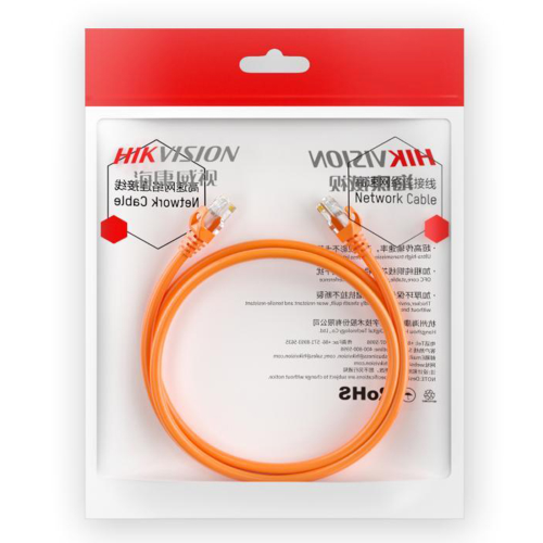HIKVISION DS-1NP6UEC0-OR-5MT - CAVO LAN CAT6 U/UTP - 5M - ORANGE