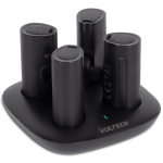 VULTECH VPB-ST5BK-4 - POWER BANK STATION CON 4X BATTERIE 5.000 MAH