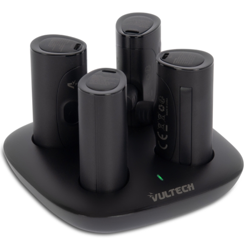 VULTECH VPB-ST5BK-4 - POWER BANK STATION CON 4X BATTERIE 5.000 MAH