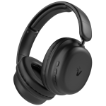 VULTECH HBT-30BK - CUFFIE OVER EAR (NERO) BLUETOOTH 5.4 - MICROFONO E CONTROLLO TRACCIA - CONNETTORE TYPE C- ANC - BATTERIA 300MAH