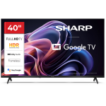 SHARP 40HF2265E - 40" GOOGLE TV LED HD - FRAMELESS - COMP. TV SAT - AUDIO DOLBY DIGITAL+ / DTS HD - CHROMECAST - BLACK - IT