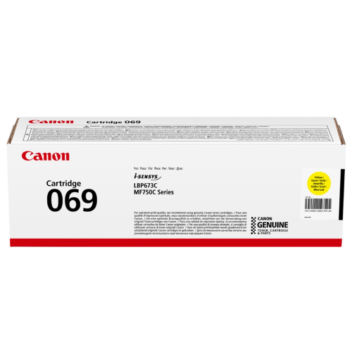 CANON 069 GIALLO (5091C002) - TONER ORIGINALE