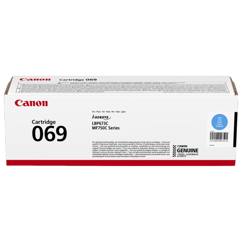 CANON 069 CIANO (5093C002) - TONER ORIGINALE