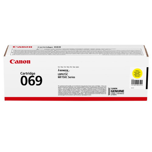 CANON 069 BLACK (5094C002) - TONER ORIGINALE