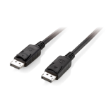 EQUIP 119332 - CAVO VIDEO DISPLAY PORT 1.2 M/M, 4K 60HZ, GOLD PLATED CONNECTORS - 2M