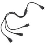 VULTECH MU-UPS04 - CAVO DI ALIMENTAZIONE SPLITTER DA IEC C14 A 3 X IEC C13