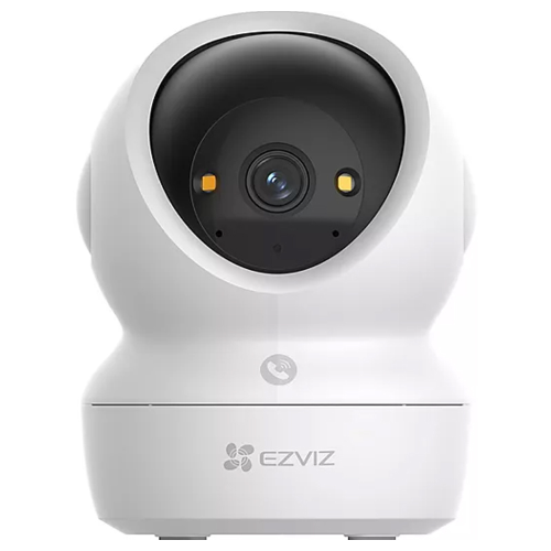 EZVIZ H6C G1 3K - TELECAMERA MOTORIZZATA DA INTERNO - 3K - VISION GRADE 360 - SENSORE MOVIMENTO - AUDIO BIDIREZIONALE - MONITORAGGIO INTELLIGENTE - TASTO DI EMERGENZA - RICONOSCIMENTO FIGURE UMANE CON AI