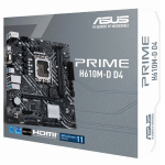 ASUS PRIME H610M-D D4 - MAINBOARD MICRO ATX - DDR4 - SOCKET 1700 - VGA - HDMI - M.2