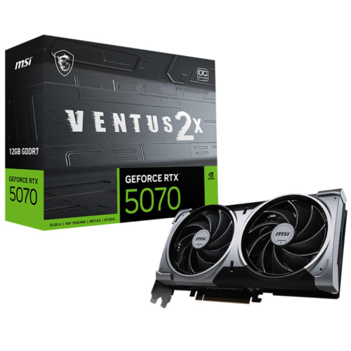 MSI GEFORCE RTX 5070 12GB VENTUS 2X OC - SCHEDA VIDEO (V532-003R)