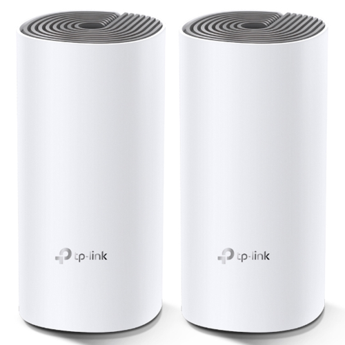 TP-LINK DECO E4 (2-PACK) - MESH SYSTEM WI-FI AC1200 DUAL BAND - 2 NODI