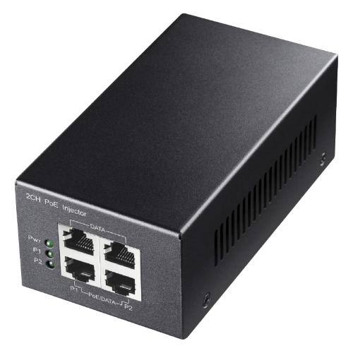 CUDY POE220 - INIETTORE GIGABIT POE+ 2-CH 30W