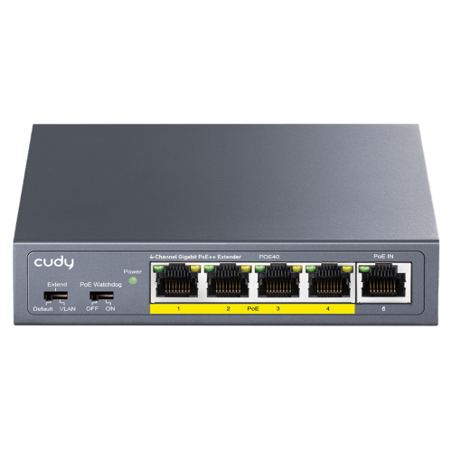 CUDY POE40 - ESTENSORE POE 4-CHANNEL GIGABIT POE++