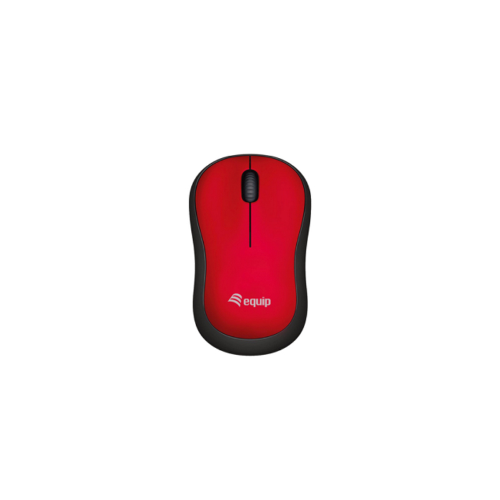 EQUIP 245113 - MOUSE WIRELESS - 1200 DPI - RED