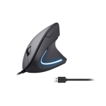 EQUIP 245118 - MOUSE ERGONOMICO WIRED USB - 6 PULSANTI - DPI SWITCH (1200/1800/2400/3200)