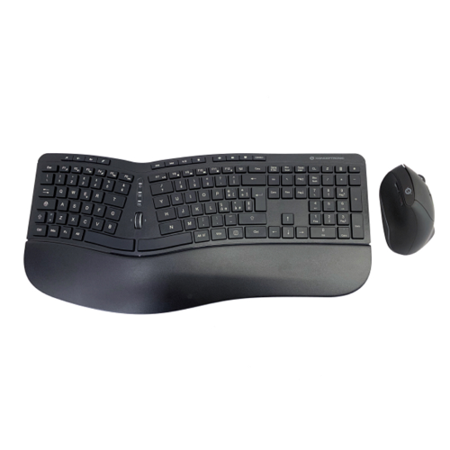 CONCEPTRONIC ORAZIO02IT - KIT TASTIERA + MOUSE WIRELESS - FORMA ERGONOMICA - SOFT TOUCH - DPI SWITCH (800/1200/1600)