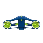 NILOX MAKAI NUI BLU- ACQUASCOOTER - DOPPIO MOTORE 350W - MAX PROFONDITÀ 30M - ATTACCO UNIVERSALE PER ACTION CAM - 3 VELOCITÀ