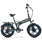 Argento Ironmax Fat E-Bike 20" con Batteria 48V 15Ah e Autonomia fino a 120 km