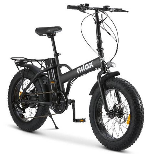 Nilox X5 Pro Fat E-Bike 20"x4" con Motore 250W e Cambio Shimano 6 Velocità