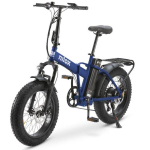 Nilox X8 Pro Blue Fat E-Bike Pieghevole 20"x4" con Batteria Estraibile 36V 13Ah