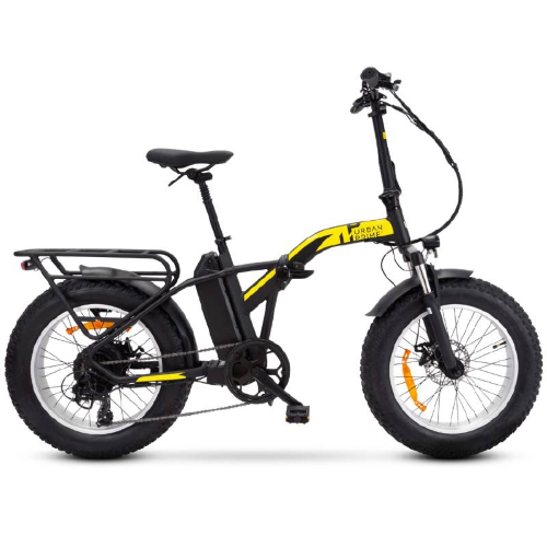 Urban Prime Madcat Fat E-Bike 20" con Motore Bafang 250W e Telaio in Alluminio