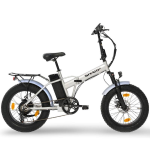 Sharp BK-FM01-ES Fat E-Bike Pieghevole 20"x4" con Batteria 36V 10Ah