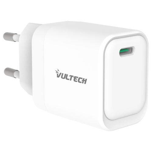 VULTECH CC20-1C - CARICATORE UNIVERSALE 1 PT USB-C GAN 20W